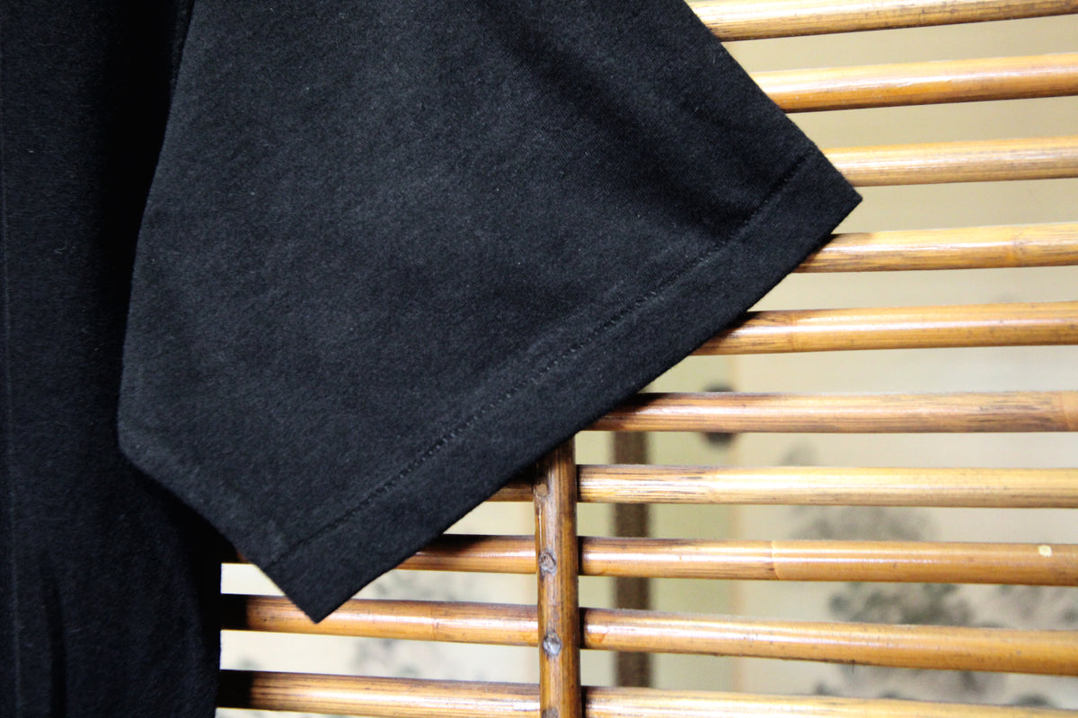 Black JA-101 jersey detail