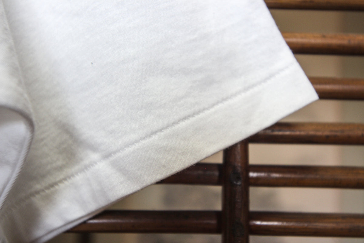 White JA-101 jersey detail