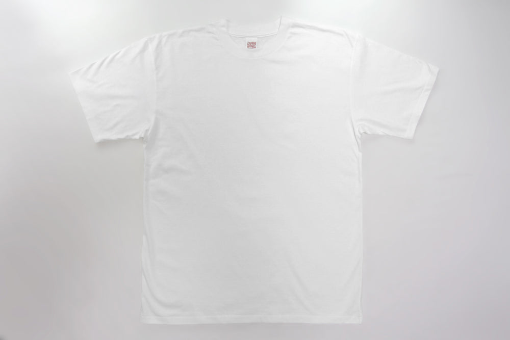 JA-101 laid flat with body length, body width, shoulder and sleeve measurement arrows
