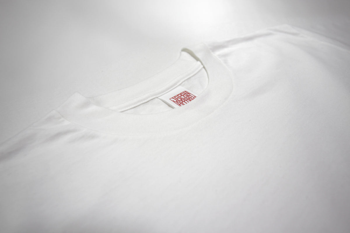 White JA-101 collar and tearaway label